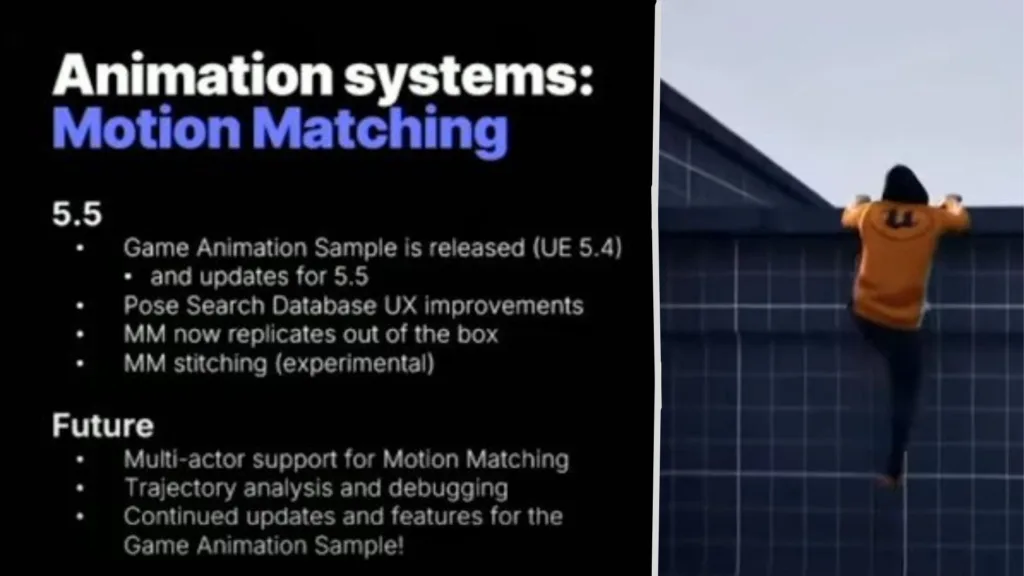 Unreal Engine 5.5 Features: Motion Matching