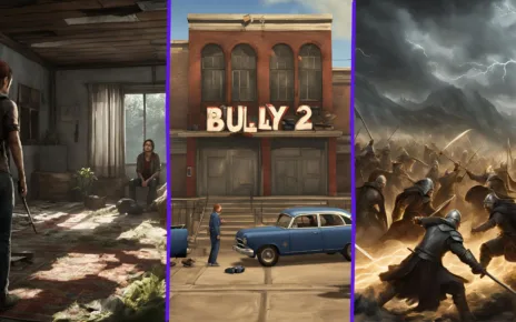 TLOU, BULLY 2, MIDDLEARTH 3 DISPLAY IMAGE