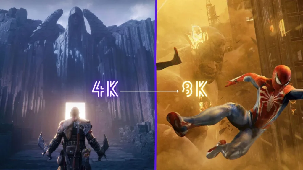 PSSR PlayStation 4K-To-8K